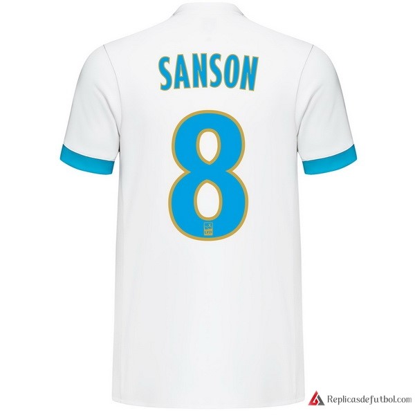 Camiseta Marsella Primera equipación Sanson 2017-2018